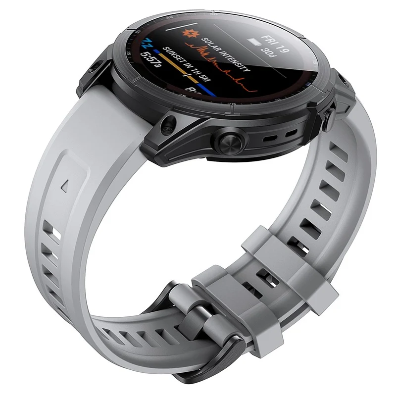 Mega Bequem Garmin Smartwatch Silikon Universell Armband