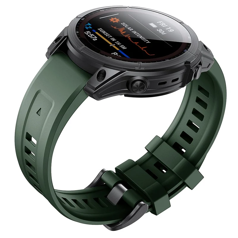 Mega Bequem Garmin Smartwatch Silikon Universell Armband