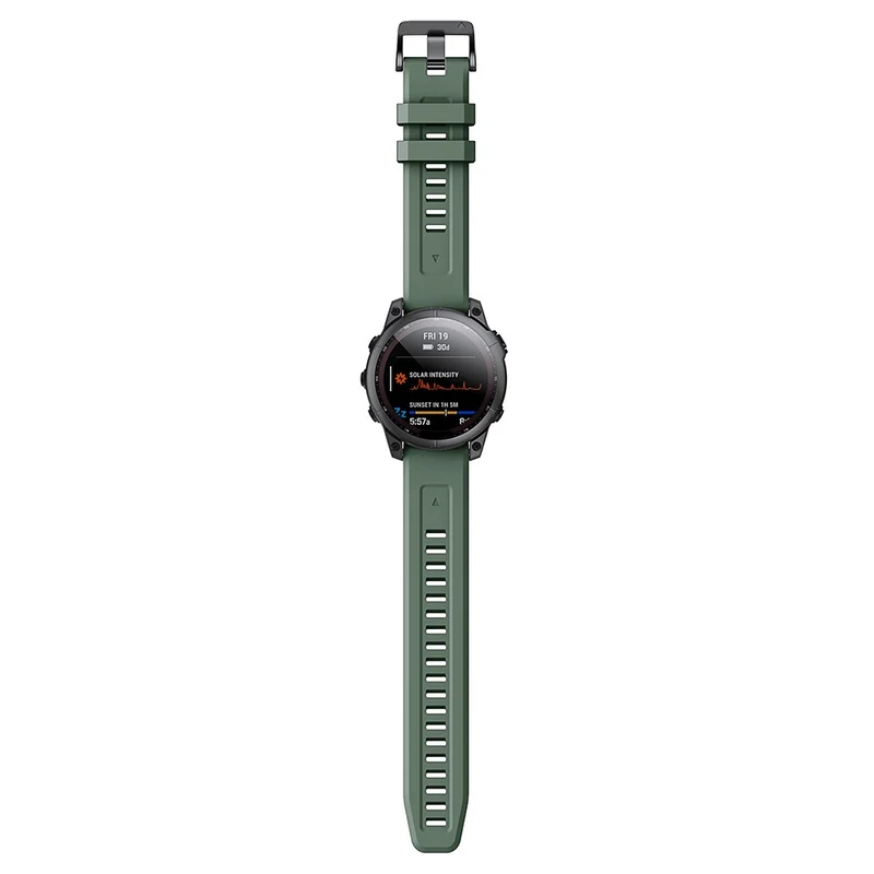 Mega Bequem Garmin Smartwatch Silikon Universell Armband
