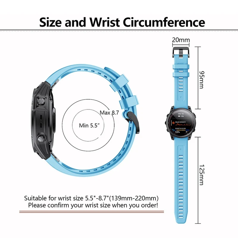 Süß Garmin Smartwatch Silikon Universell Armband