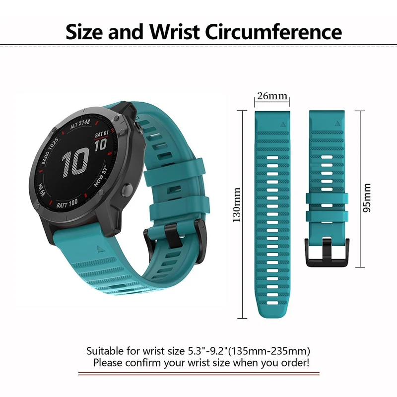 Richtig Gemütlich Garmin Smartwatch Silikon Universell Armband