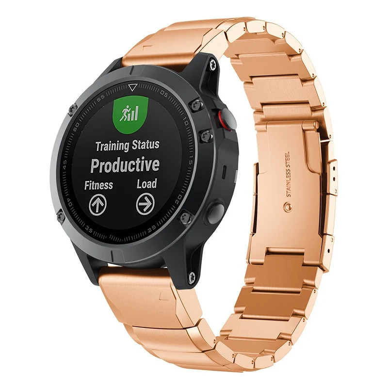 Stilvoll Garmin Smartwatch Metall Universell Armband