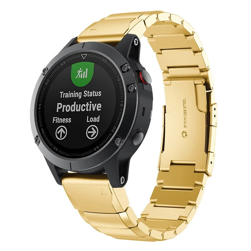 Unglaublich Bequem Garmin Smartwatch Metall Universell Armband