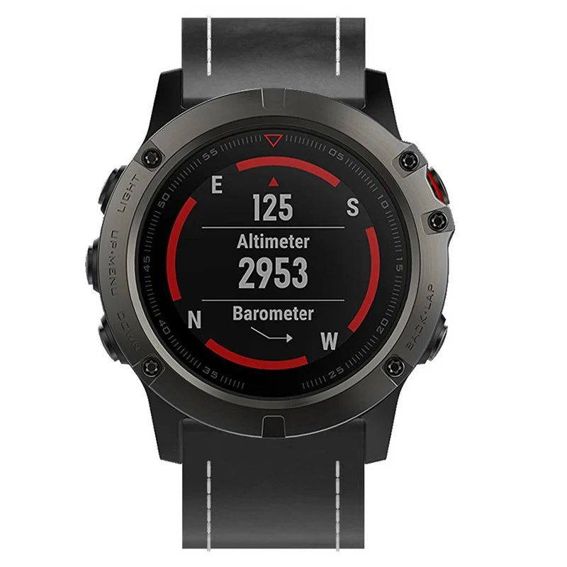 Cool Garmin Smartwatch Echtes Leder Universell Armband