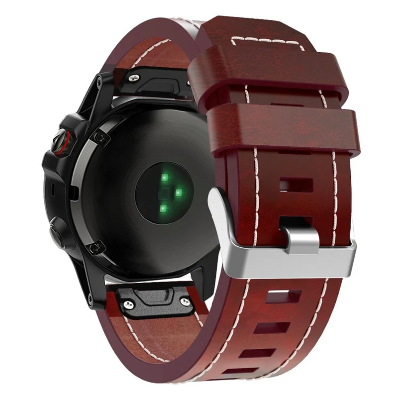 Cool Garmin Smartwatch Echtes Leder Universell Armband