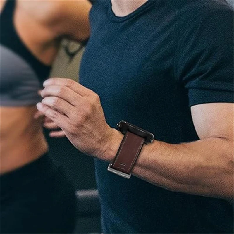 Cool Garmin Smartwatch Echtes Leder Universell Armband