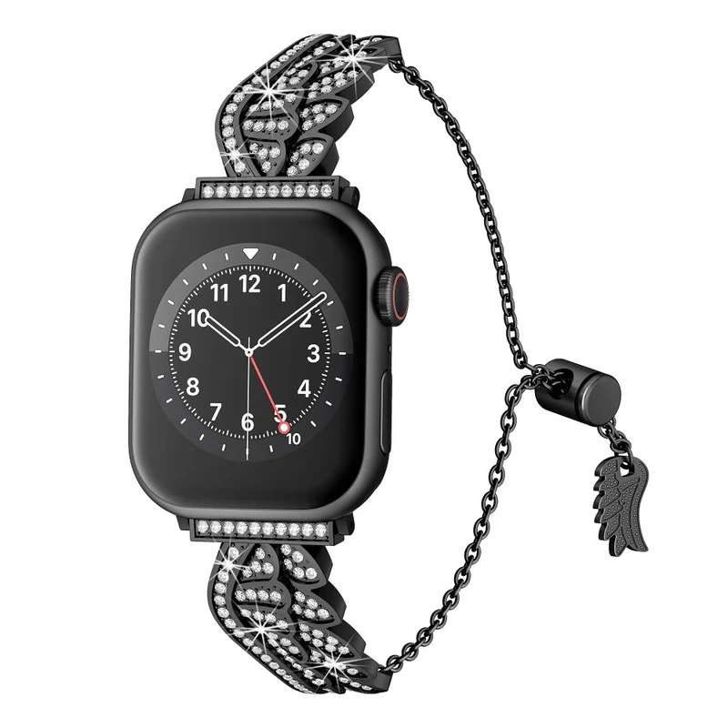 Bemerkenswert Robust Apple Smartwatch Strass Universell Armband