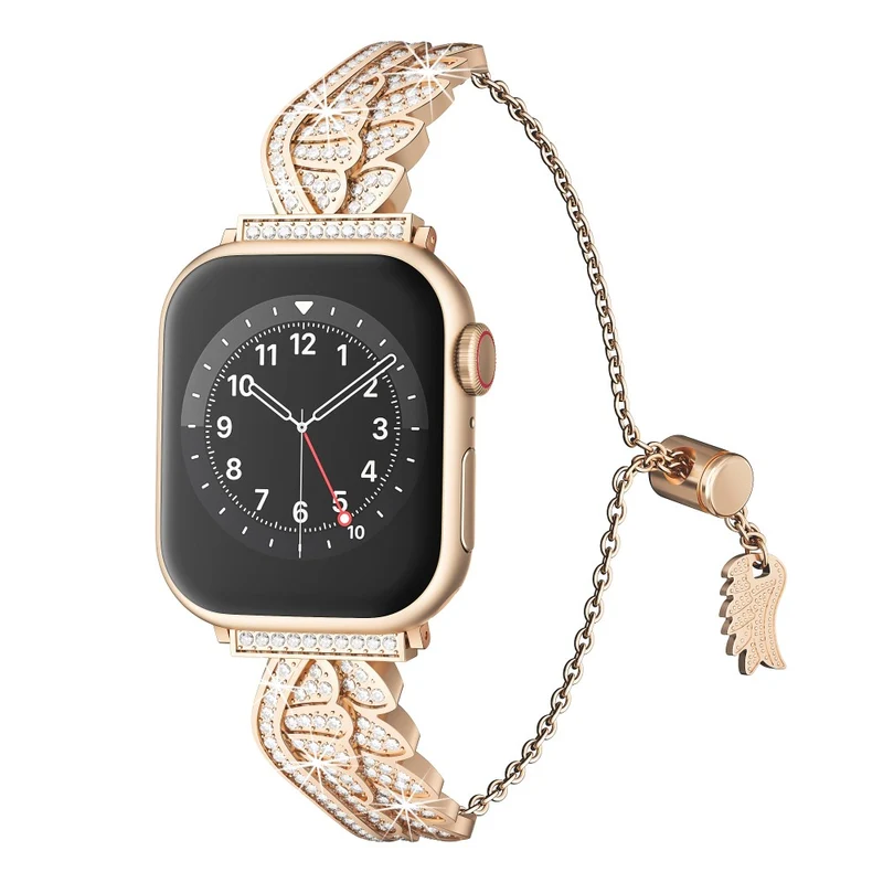 Bemerkenswert Robust Apple Smartwatch Strass Universell Armband
