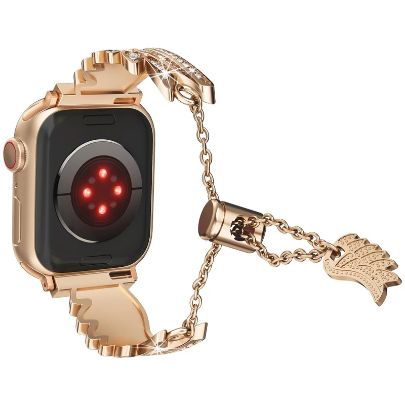 Bemerkenswert Robust Apple Smartwatch Strass Universell Armband
