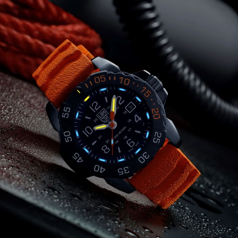 Luminox Navy SEAL Foundation XS.3253.CBNSF.SET Herrenuhr • LLT Leuchtsystem • Swiss Made