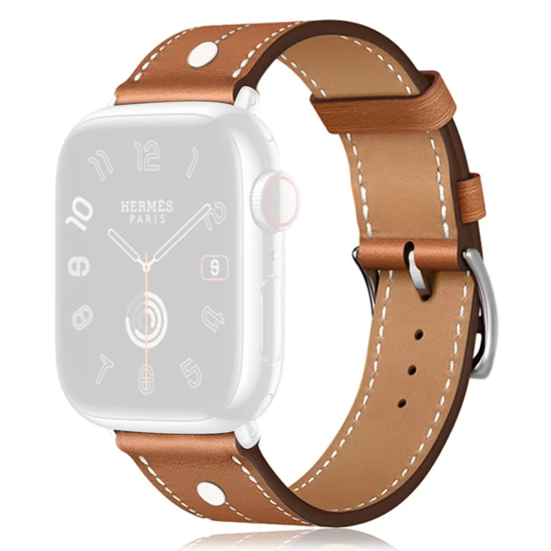 Unglaublich Cool Apple Smartwatch Echtes Leder Universell Armband