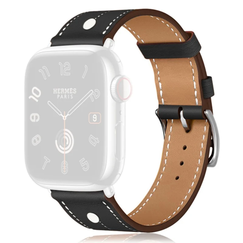 Unglaublich Cool Apple Smartwatch Echtes Leder Universell Armband
