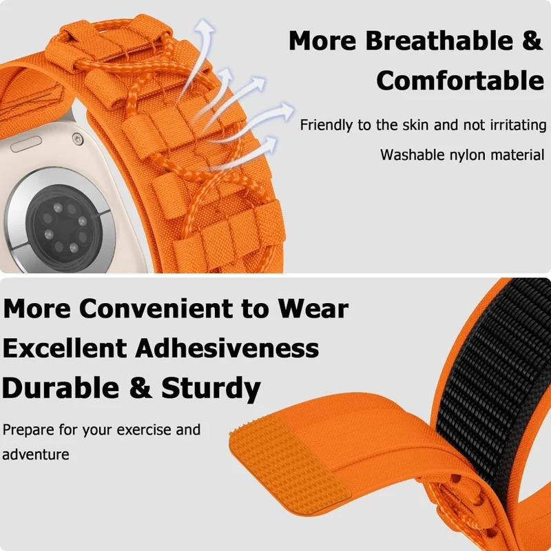 Auffallend Angenehm Apple Smartwatch Nylon Universell Armband