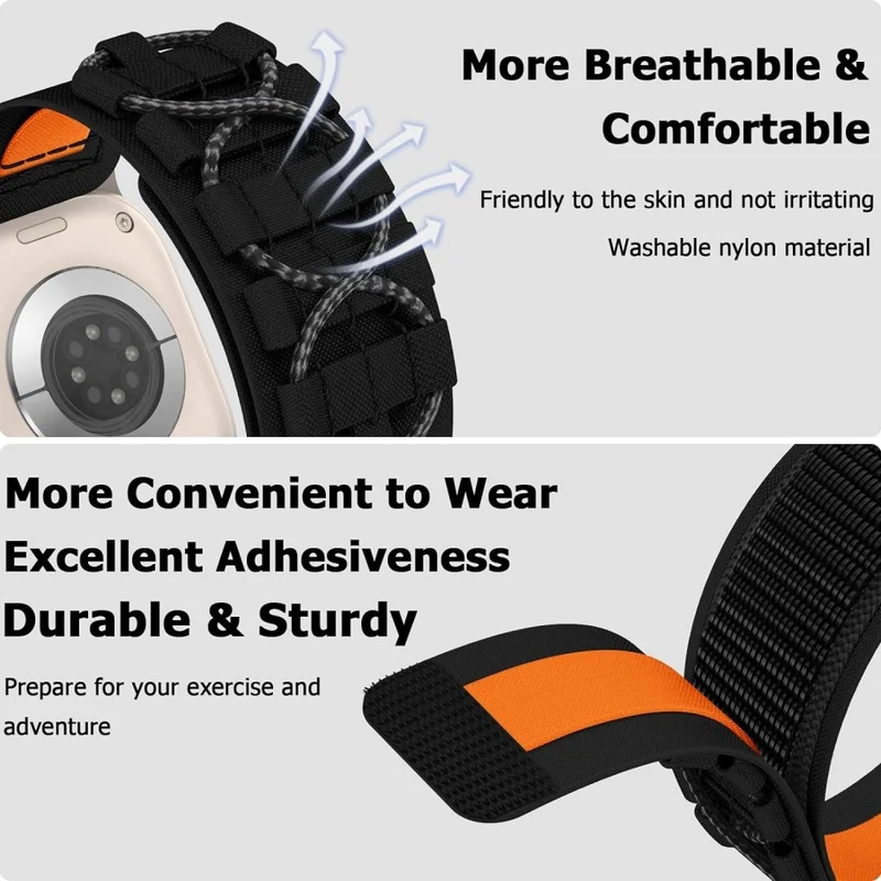 Auffallend Angenehm Apple Smartwatch Nylon Universell Armband
