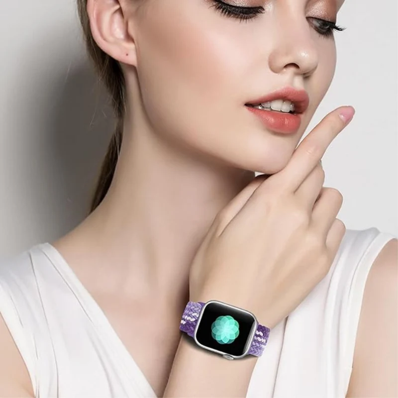 Mega Stylisch Apple Smartwatch Nylon Universell Armband