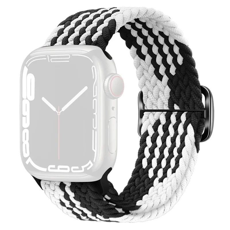 Mega Stylisch Apple Smartwatch Nylon Universell Armband