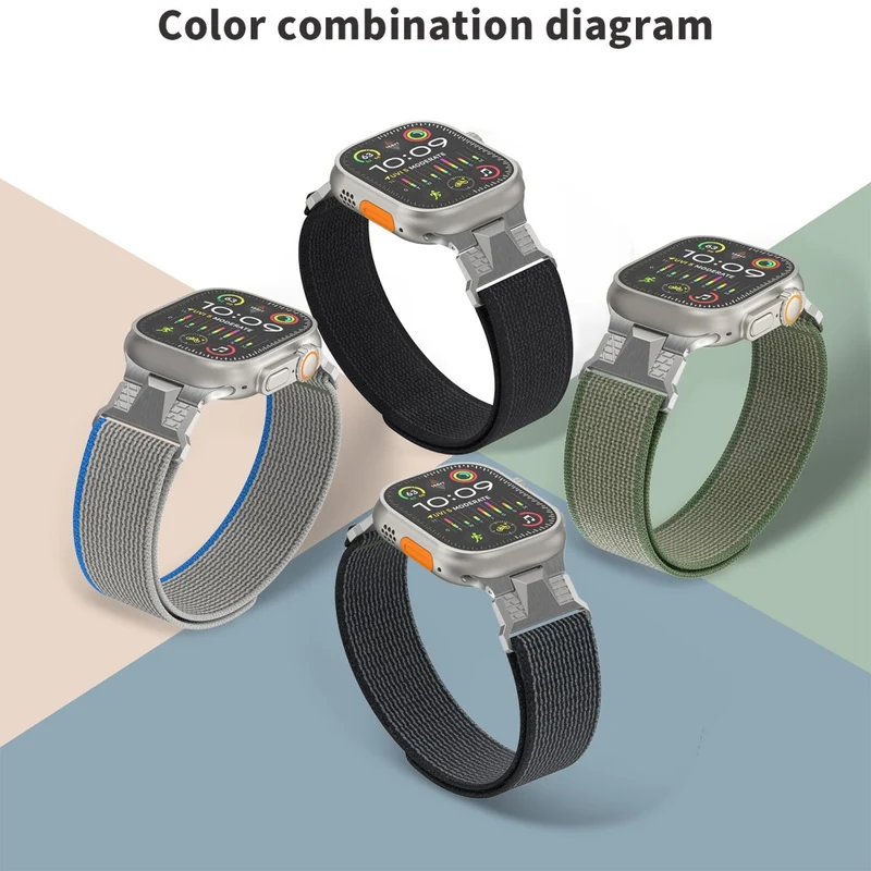 Super Cool Apple Smartwatch Nylon Universell Armband