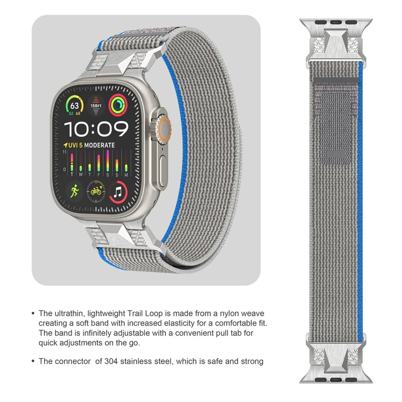 Super Cool Apple Smartwatch Nylon Universell Armband