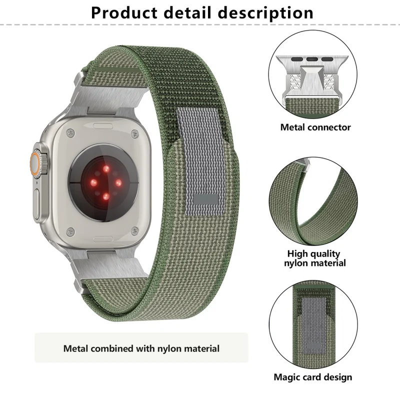 Super Cool Apple Smartwatch Nylon Universell Armband