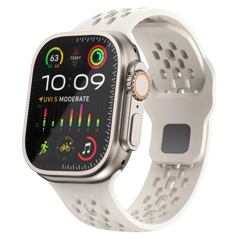 Flexibel Apple Smartwatch Silikon Universell Armband