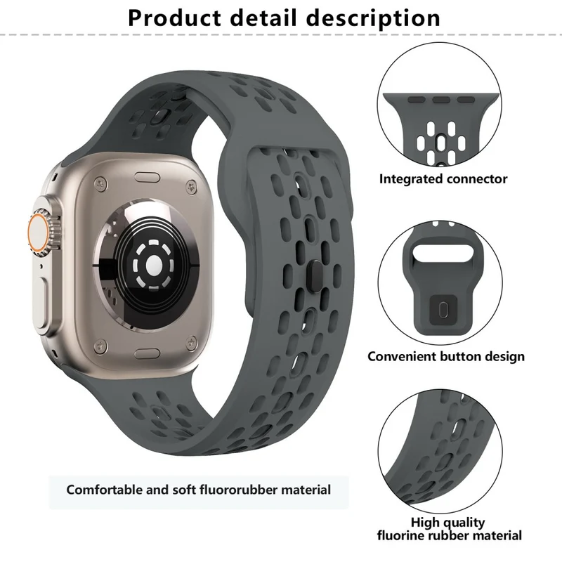Flexibel Apple Smartwatch Silikon Universell Armband