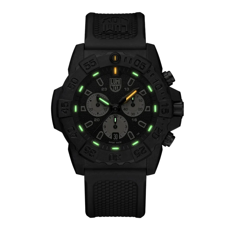 Luminox Navy SEAL Chronograph 3580 Series XS.3587 Herrenuhr • Carbonox • LLT Leuchtsystem