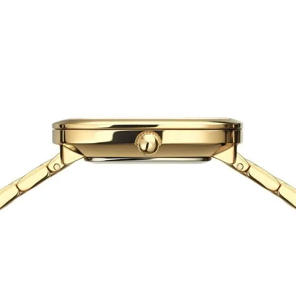 Bering Classic 12526-738 Damenuhr • Saphirglas • Gold/Grün