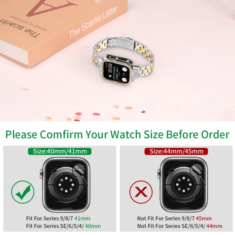 Absolut Ordentlich Apple Smartwatch Strass Universell Armband