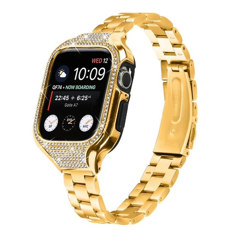 Absolut Ordentlich Apple Smartwatch Strass Universell Armband