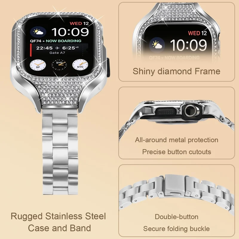 Ausgezeichnet Apple Smartwatch Strass Universell Armband