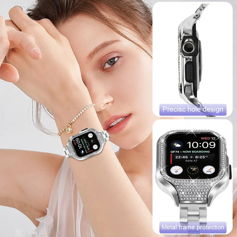 Ausgezeichnet Apple Smartwatch Strass Universell Armband