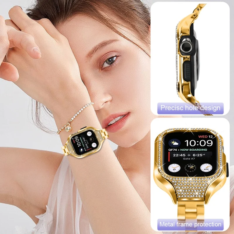 Unglaublich Fantastisch Apple Smartwatch Strass Universell Armband