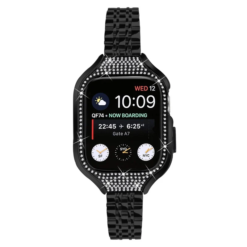 Unglaublich Süß Apple Smartwatch Strass Universell Armband