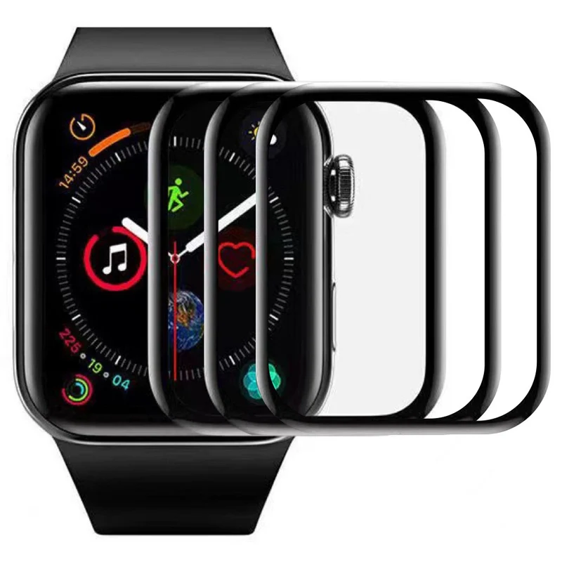 Apple Watch Series 1-3 38mm Silikon HD Displayschutz