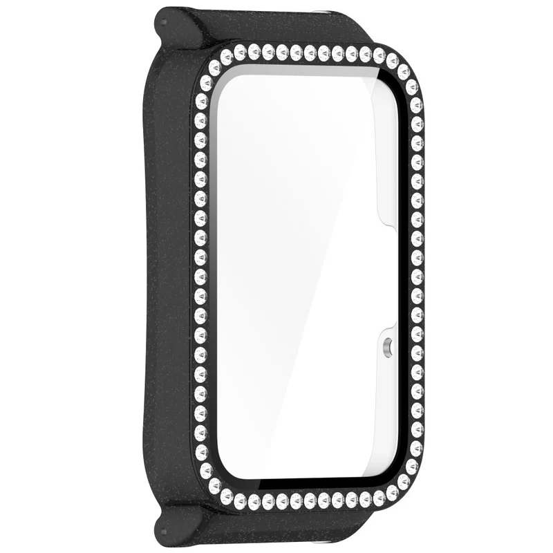 Unglaublich Stylisch Samsung Galaxy Fit 3 Hülle mit Displayschutz in Glas und Strass