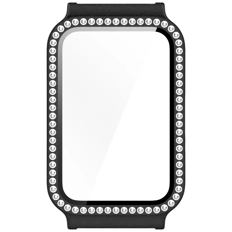 Unglaublich Stylisch Samsung Galaxy Fit 3 Hülle mit Displayschutz in Glas und Strass