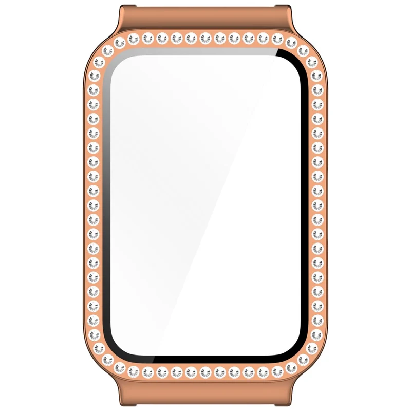 Unglaublich Stylisch Samsung Galaxy Fit 3 Hülle mit Displayschutz in Glas und Strass