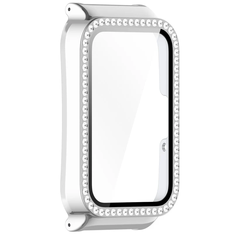 Unglaublich Stylisch Samsung Galaxy Fit 3 Hülle mit Displayschutz in Glas und Strass