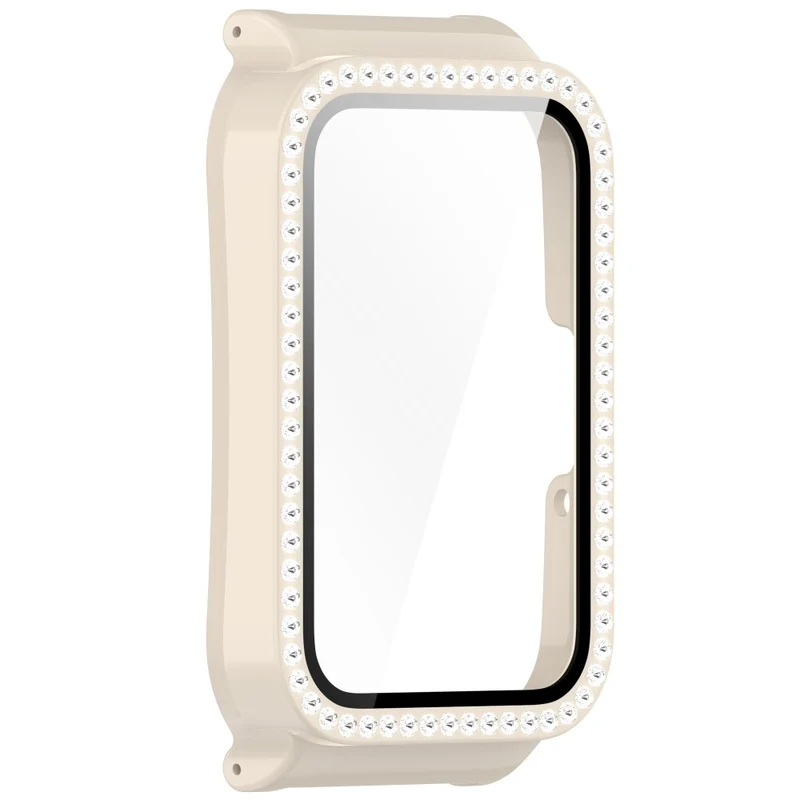 Unglaublich Stylisch Samsung Galaxy Fit 3 Hülle mit Displayschutz in Glas und Strass
