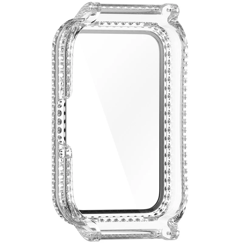 Unglaublich Stylisch Samsung Galaxy Fit 3 Hülle mit Displayschutz in Glas und Strass
