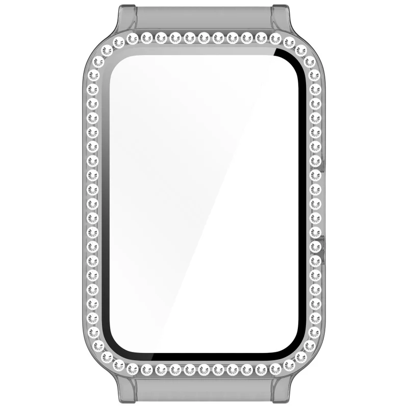 Unglaublich Stylisch Samsung Galaxy Fit 3 Hülle mit Displayschutz in Glas und Strass