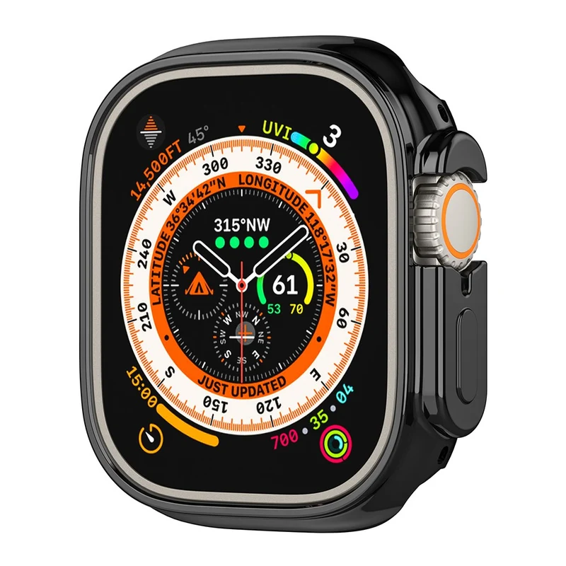 Apple Watch Ultra / Apple Watch Ultra 2 Flexibel Silikon Universell Bumper