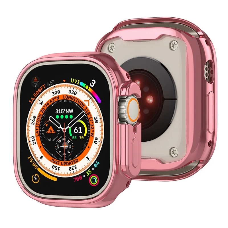Apple Watch Ultra / Apple Watch Ultra 2 Flexibel Silikon Universell Bumper