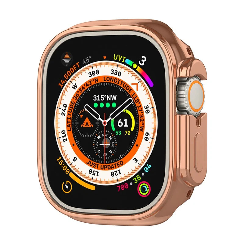 Apple Watch Ultra / Apple Watch Ultra 2 Flexibel Silikon Universell Bumper