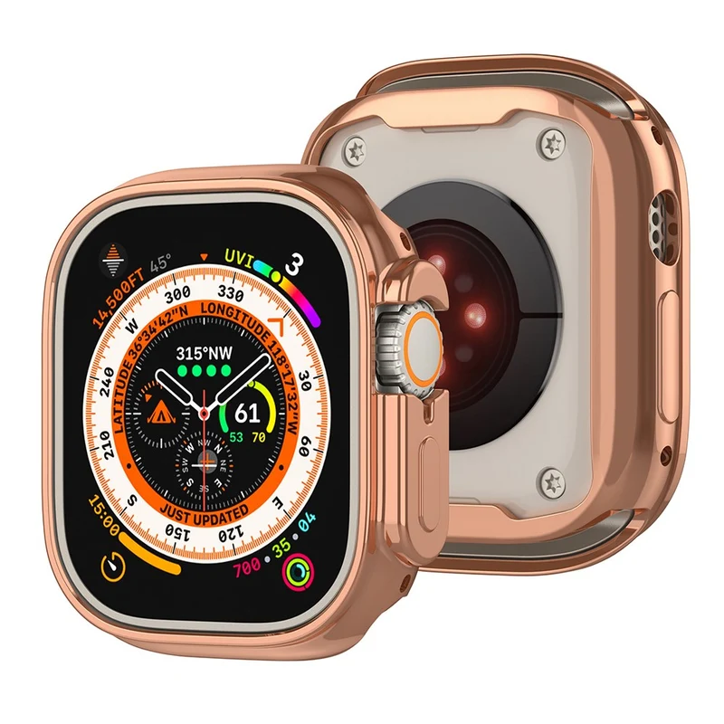 Apple Watch Ultra / Apple Watch Ultra 2 Flexibel Silikon Universell Bumper