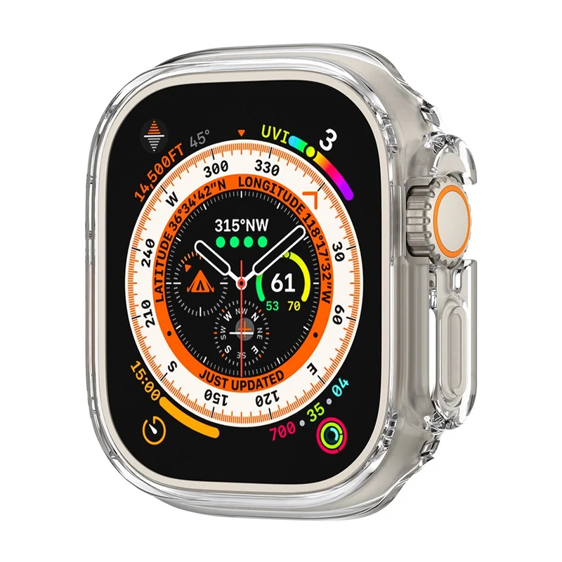 Apple Watch Ultra / Apple Watch Ultra 2 Flexibel Silikon Universell Bumper