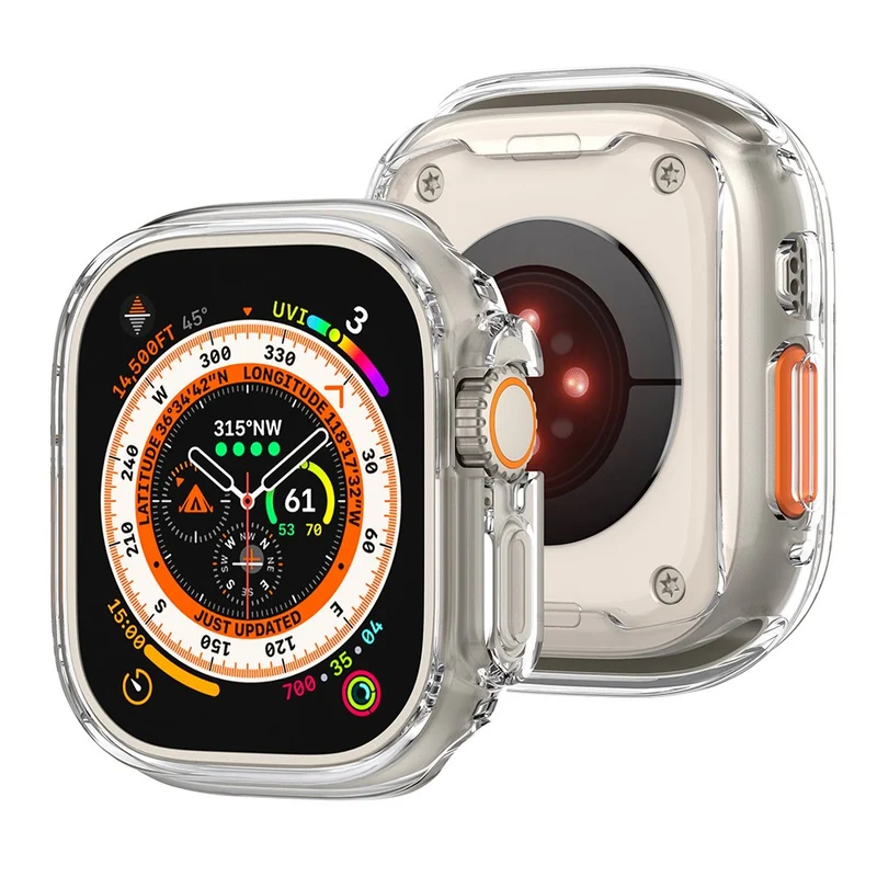 Apple Watch Ultra / Apple Watch Ultra 2 Flexibel Silikon Universell Bumper