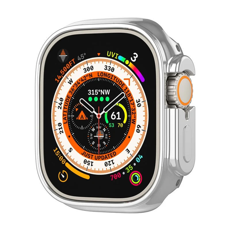 Apple Watch Ultra / Apple Watch Ultra 2 Flexibel Silikon Universell Bumper