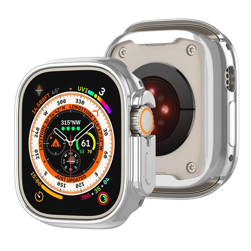 Apple Watch Ultra / Apple Watch Ultra 2 Flexibel Silikon Universell Bumper