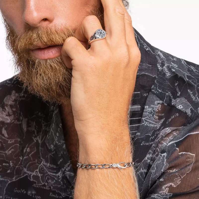 Armband Glieder silber